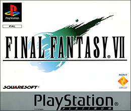 Final Fantasy VII (Platinum) (Sony PlayStation 1) (PAL) cover