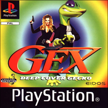 Gex: Deep Cover Gecko (Sony PlayStation 1) (PAL) cover