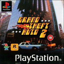Grand Theft Auto 2 (Re-release) (Sony PlayStation 1) (PAL) cover