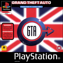 Grand Theft Auto Mission Pack #1: London 1969 (Sony PlayStation 1) (PAL) cover