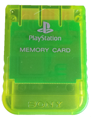 Карта памяти - Lemon Yellow (Sony PlayStation 1) image