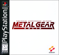 Metal Gear Solid PS1 NTSC-U cover