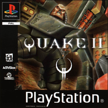 Quake II (Sony PlayStation 1) (PAL) cover