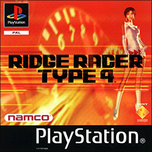 Ridge Racer Type 4 (Sony PlayStation 1) (PAL) cover