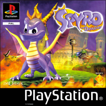Spyro the Dragon (Sony PlayStation 1) (PAL) cover