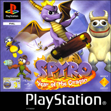 Spyro: Year of the Dragon (Sony PlayStation 1) (PAL) cover