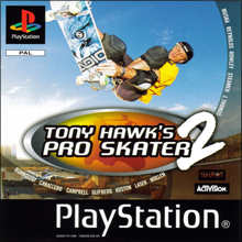 Tony Hawk's Pro Skater 2 (Sony PlayStation 1) (PAL) cover