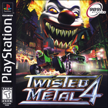 Twisted Metal 4 (б/у) для Sony PlayStation 1