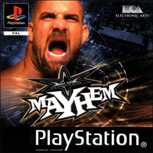 WCW Mayhem (Sony PlayStation 1) (PAL) cover