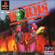 Worms (б/у) для Sony PlayStation 1