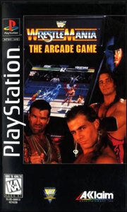 WWF WrestleMania: The Arcade Game (Long Box) (Sony PlayStation 1) (NTSC-U) cover