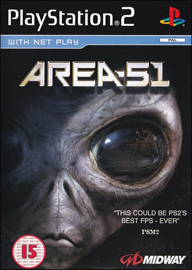 Area 51 (Sony PlayStation 2) (PAL) cover