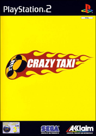 Crazy Taxi (Sony PlayStation 2) (PAL) cover