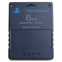 Карта памяти 8MB - чёрная (Sony PlayStation 2) image