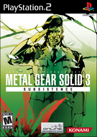 Metal Gear Solid 3: Subsistence (Sony PlayStation 2) (NTSC-U) cover