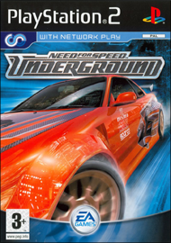 Need for Speed Underground (Sony PlayStation 2) (PAL) cover