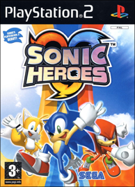 Sonic Heroes (Sony PlayStation 2) (PAL) cover