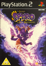 The Legend of Spyro: A New Beginning (Sony PlayStation 2) (PAL) cover