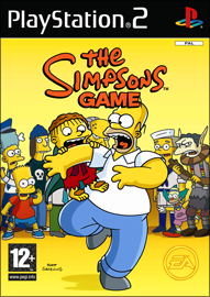 The Simpsons Game (Sony PlayStation 2) (PAL) cover