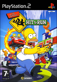 The Simpsons: Hit & Run (Sony PlayStation 2) (PAL) cover