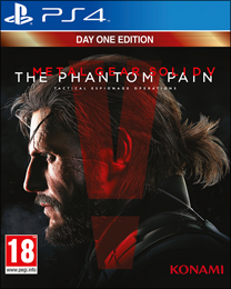 Metal Gear Solid V: The Phantom Pain (Day One Edition) (Sony PlayStation 4) (EU) cover