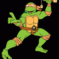 Talkin’ Michelangelo - "Pizza Time!" & "Kowabunga!" | Teenage Mutant Ninja Turtles (World's First Talking Mutant Figures!) изображение-2