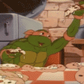 Pizza Tossin' Mike | Teenage Mutant Ninja Turtles (TMNT 1987) изображение-4