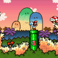 Super Mario World 2: Yoshi's Island (SNES) скриншот-2