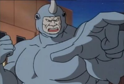 Rhino - Head Ramming Action! | Spider-Man: The Animated Series 1994 изображение-1