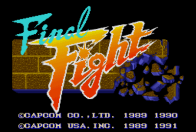 Final Fight (SNES) скриншот-1