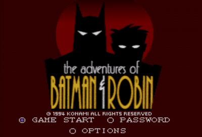 The Adventures of Batman & Robin (SNES) скриншот-1