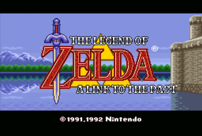 The Legend of Zelda: A Link to the Past (SNES) скриншот-1