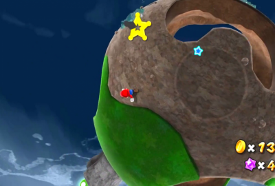 Super Mario Galaxy (Wii) скриншот-1