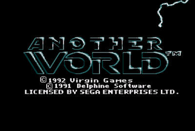Another World (Sega Mega Drive) скриншот-1