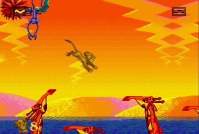 Disney's The Lion King (Sega Mega Drive) скриншот-1