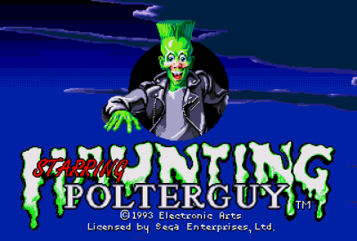 Haunting Starring Polterguy (Sega Mega Drive) скриншот-1