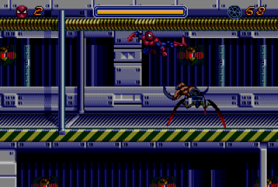 Spider-Man (Animated Series) (Sega Genesis) скриншот-1