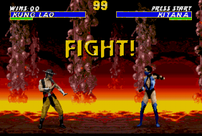 Ultimate Mortal Kombat 3 (Sega Mega Drive) скриншот-1