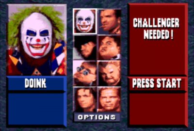 WWF WrestleMania: The Arcade Game (Sega Mega Drive) скриншот-1