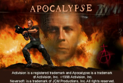 Apocalypse (PS1) скриншот-1