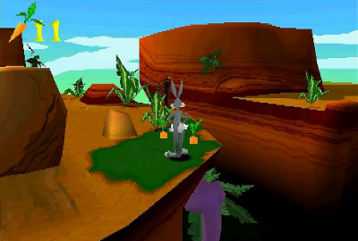 Bugs Bunny: Lost in Time (PS1) скриншот-1