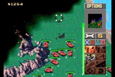 Command & Conquer: Red Alert - Retaliation (PS1) скриншот-1