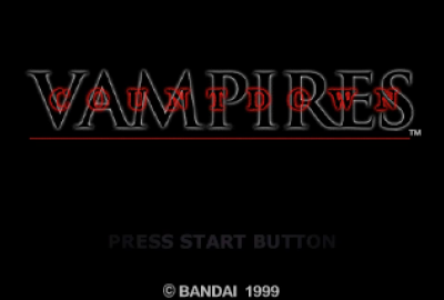 Countdown Vampires (PS1) скриншот-1
