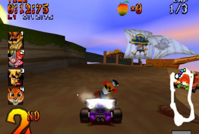 Crash Team Racing для Sony PlayStation 1