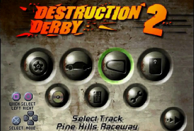 Destruction Derby 2 (PS1) скриншот-1