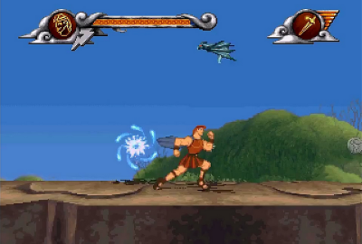 Disney's Hercules Action Game (PS1) скриншот-1