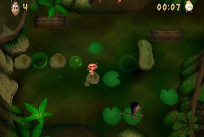 Hugo - Frog Fighter (PS1) скриншот-1
