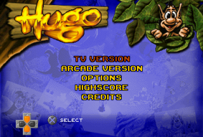 Hugo (PS1) скриншот-1