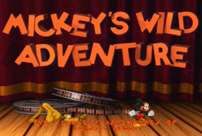 Mickey's Wild Adventure (PS1) скриншот-1