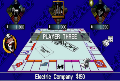 Monopoly для Sony PlayStation 1
